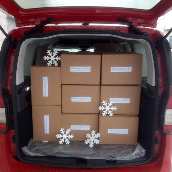 Наборы новогодних украшений из пенопласта